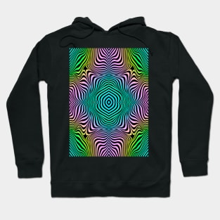 Colourful Waves Hoodie